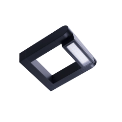 Kinkiet Frame Wall (black) AZ4308 LED 8W 800lm 3000K IP54 ALUMINIUM Acryl AZZARDO
